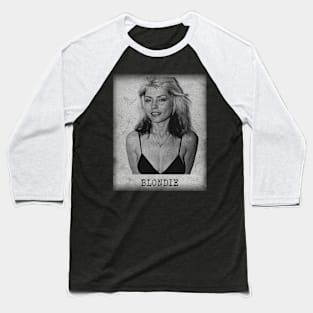 Blondie // old school minimalist Baseball T-Shirt